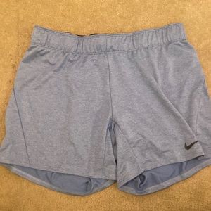 Blue Nike comfy shorts